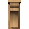 Ekena Millwork Yorktown Rough Sawn Corbel w/Backplate, Western Red Cedar, 6"W x 14"D x 14"H COR06X14X14YOR01RWR - alternate 4